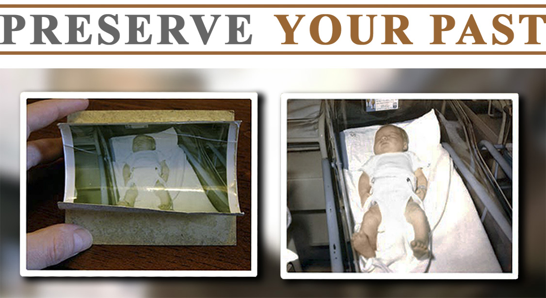 Restore an old polaroid photo